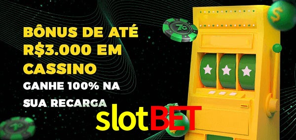 slotbet melhor bônus de depósito